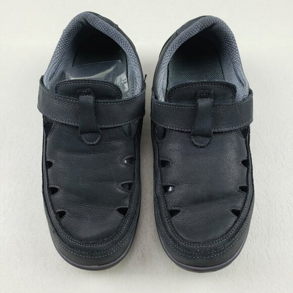 Orthofeet Serene T Strap Shoe Womens 9.5 EE X Wide Gray Leather Diabetic Comfort - Picture 3 of 12